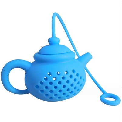 Diffuseur de filtre à feuilles de sac à thé en silicone Infuseur de thé portable pour une forme créative de théière