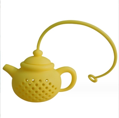 Diffuseur de filtre à feuilles de sac à thé en silicone Infuseur de thé portable pour une forme créative de théière