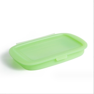 Commodité 188*115*80MM boîte de silicone pliable pour le dépôt de légumes et de fruits