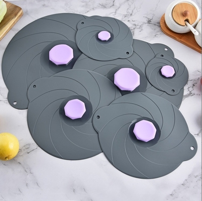 Couverture de silicone de qualité alimentaire pour la conservation Parties de ustensiles de cuisine Type Couvercles pour l'auto-préparation sous vide
