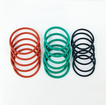 EPDM NBR FKM FPM PTFE PU O-Ring en caoutchouc plat au silicium avec taille et matériau personnalisés
