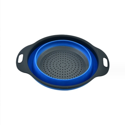 Cuisinière en stock Filtre à colander Collable Lave-vaisselle à légumes en silicone