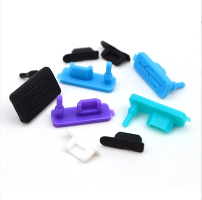 EPDM NR NBR caoutchouc USB capuchons en silicone anti-poussière avec traitement de moulage et personnalisés