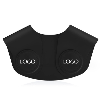 Logo personnalisé Barbier Chapeau de silicone noir pour couper les cheveux et les teintures dans les fournitures de salon