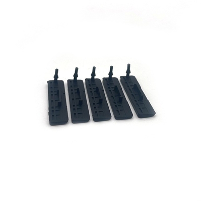 EPDM NR NBR caoutchouc USB capuchons en silicone anti-poussière avec traitement de moulage et personnalisés