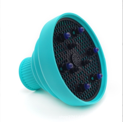 Diffuseur de cheveux bouclés pliable avec matériau en silicone et service de moulage