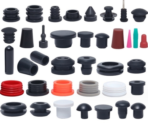 Forgeage Taille personnalisée bouchons de trous en caoutchouc de silicone bouchons de bouteilles Sceaux de silicone bouchons anti-poussière