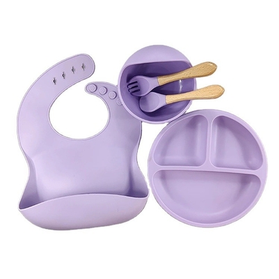 Conception de bol en silicone pour bébé de qualité alimentaire antidérapant pour enfants