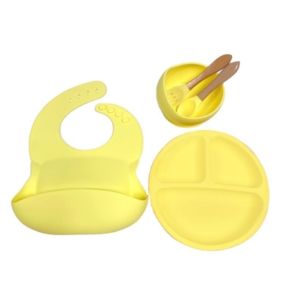 Conception de bol en silicone pour bébé de qualité alimentaire antidérapant pour enfants