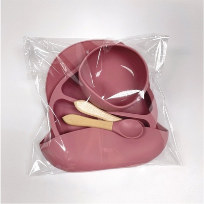 Conception de bol en silicone pour bébé de qualité alimentaire antidérapant pour enfants