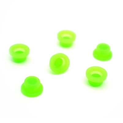 Cap de bouton fluorescent en matériau SBR pour la torche de la queue du bouton tactile personnalisé