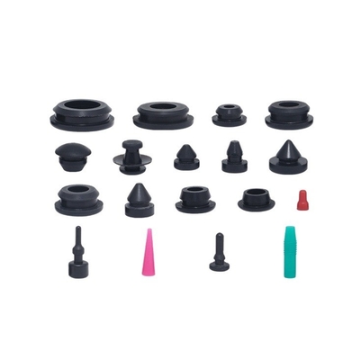 Pièces d'étanchéité fixes en caoutchouc de silicone avec différentes tailles et OEM personnalisé