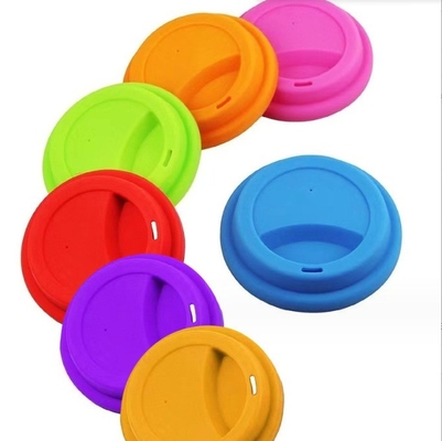 Couvercles de tasses en silicone anti-poussière remplacement à l'épreuve des déversements pour les accessoires de boissons en verre