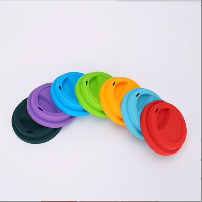 Couvercles de tasses en silicone anti-poussière remplacement à l'épreuve des déversements pour les accessoires de boissons en verre