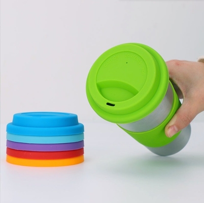 Couvercle en silicone durable pour tasse à café Couvercle écologique et durable