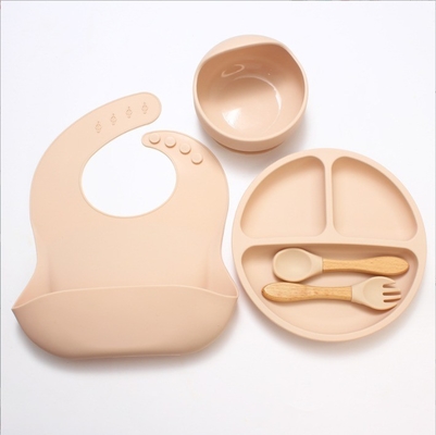 5pcs Cuillère souple BPA Cuillère à nourrir bébé Fourche Ensemble d' ustensiles