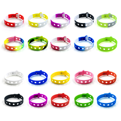 Service de traitement de moulage sur mesure Bracelets en silicone pour cadeaux de fête pour enfants
