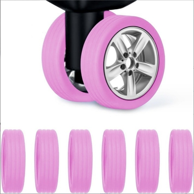 La roue de bagages en silicone est la protection ultime pour vos roues
