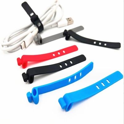 Organisateur de support de câble en silicone coloré pour le moulage de câbles USB de qualité alimentaire