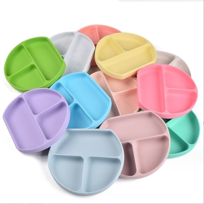 Production de plaques Plaque d'aspiration en silicone de qualité alimentaire sûre et durable pour bébé