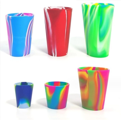 600 ml de verre en silicone incassable réutilisable et adapté aux voyageurs