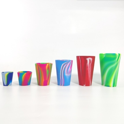 600 ml de verre en silicone incassable réutilisable et adapté aux voyageurs
