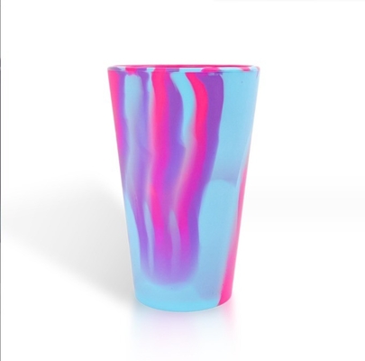 Matériau durable de qualité alimentaire en silicone, tasses incassables pour les voyages, boissons pour pique-nique