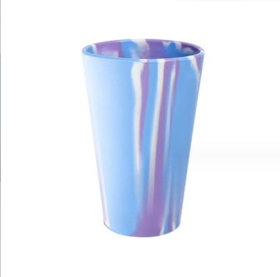 Coupe en silicone adaptée aux voyages, tasse incassable sans BPA pour le vin et la bière