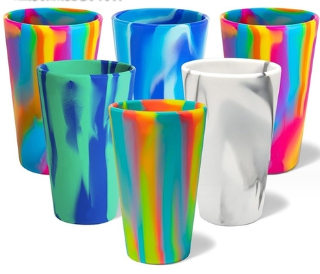 Coupe à café de voyage avec poignée Coupe à boire en silicone personnalisée durable