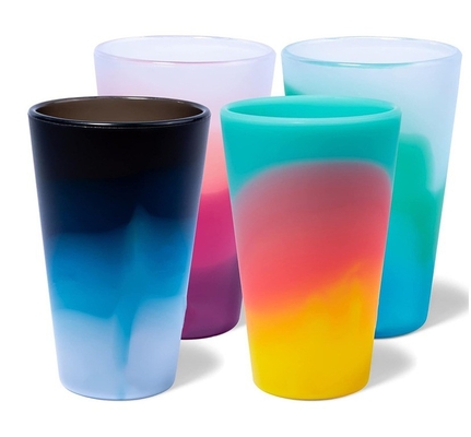 Coupe à café de voyage avec poignée Coupe à boire en silicone personnalisée durable
