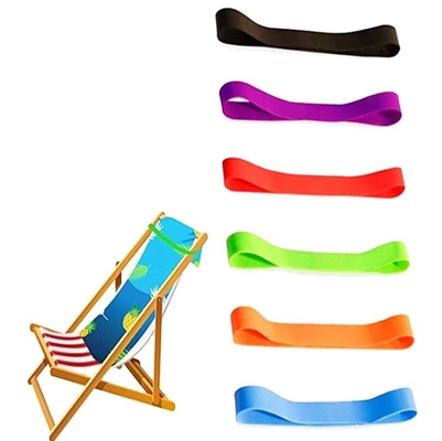 Service de coupe de chaise de plage élastique de couleur solide