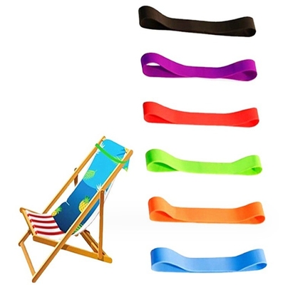 Service de coupe de chaise de plage élastique de couleur solide