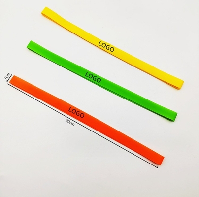 En silicone en caoutchouc cadeau enveloppement de la courroie élastique pour l' étiquette facile