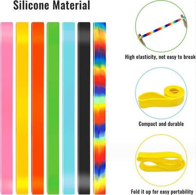 Boîte à repas en silicone multifonctionnelle avec bande très élastique et service de coupe