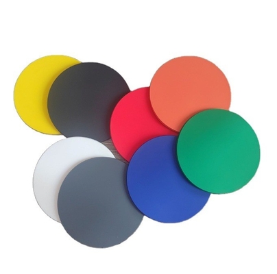 Coaster à logo rond imprimé sur mesure pour boissons à tasse Mat Coaster en PVC doux en matériau durable
