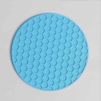 Mat de coussin en silicone absorbant à rainures profondes pour tasse de café à tasse de café résistante à la chaleur
