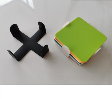 Coaster à tasse Coaster en silicone pour boissons Résistant à la chaleur et antidérapant Décoration de table à café