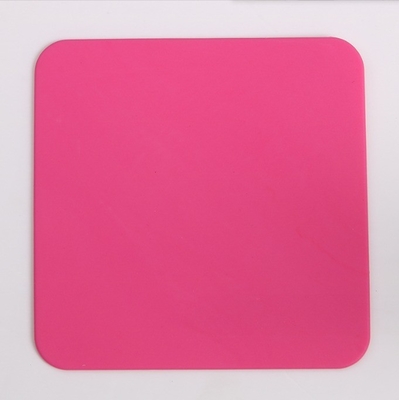 Coupe de silicone de couleur carrée et antidérapant pour boissons