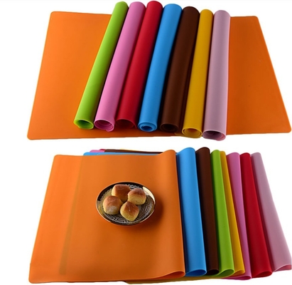 Tapis alimentaire pliable en silicone pour les accessoires de décoration de table durables