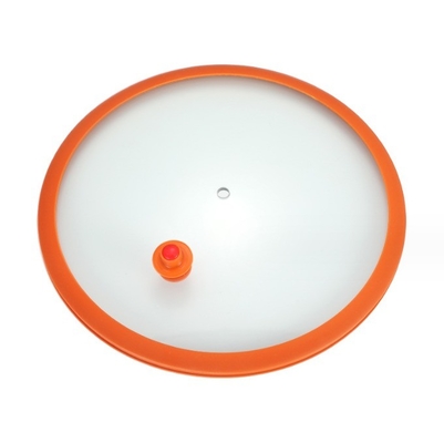 Silicone résistant à la chaleur et couvercle de pot en verre pour les besoins de cuisson à domicile polyvalents