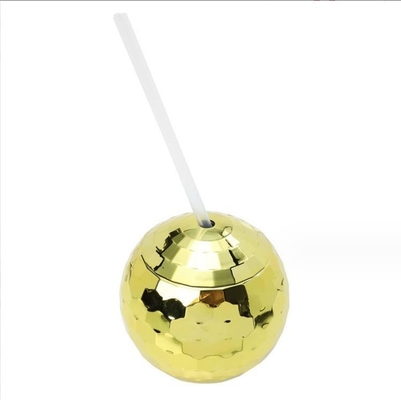 Coupe à billes de discothèque de style américain 600 ml Coupe à billes sphériques à double paroi en plastique