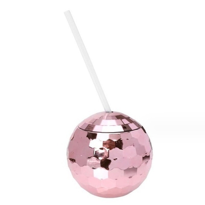 Coupe à billes de discothèque de style américain 600 ml Coupe à billes sphériques à double paroi en plastique