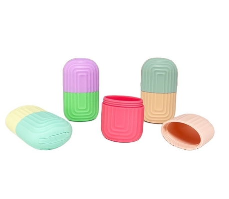 Rouleau de moule de glace à contour facial pour outils de crème glacée durables