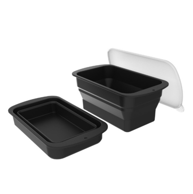 Fabricant de glaçons en silicone de qualité alimentaire durable avec fonction pliable et portable