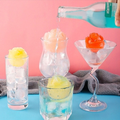 Fabricant de moules de glace à fleurs de roses 3D avancée Moules en plastique pour outils de crème glacée