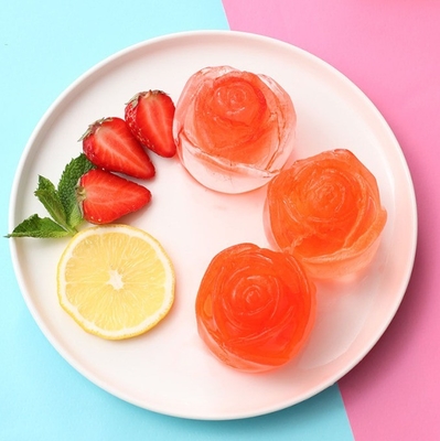 Fabricant de moules de glace à fleurs de roses 3D avancée Moules en plastique pour outils de crème glacée