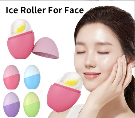Composition de glace pour le visage Roller pour le soin de la peau Outil Gua Sha Silicone pour le visage Moule de glace pour le massage du visage