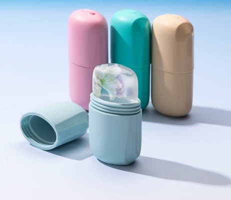 Roller à glace refroidissant en silicone réutilisable pour le massage du visage