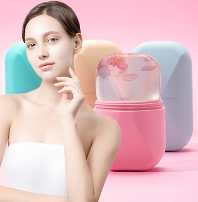 Refroidissement du visage Les yeux, le corps, les soins de la peau, le levage des verres pour les globes de glace, le rouleau de glace, l'outil de beauté en silicone.