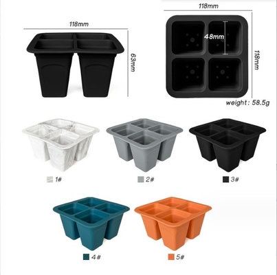 Plateau de germination pour semis réutilisable Plateau de pépinière en silicone pour semis de jardin